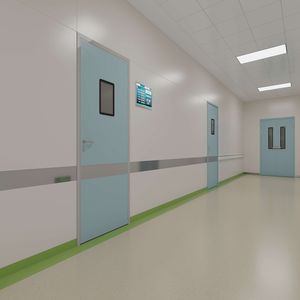 clean room door