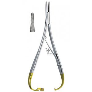 surgical needle holder / Mathieu / tungsten carbide