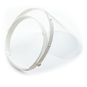 polyethylene face-shield