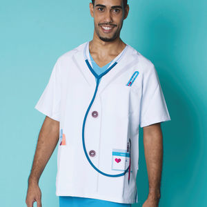 unisex scrub top