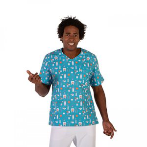 unisex scrub top 1