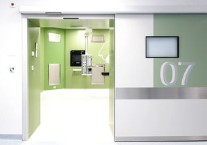 hospital door