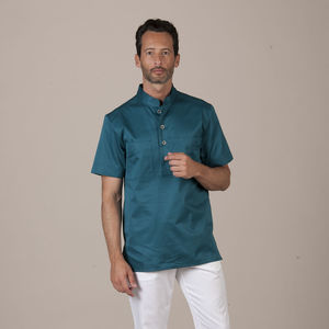 men's scrub top 1