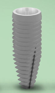 cylindro-conical implant abutment