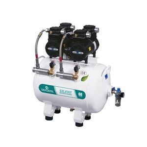 Compresseur d'air portatif d'Oilless de l'oxygène médical 5L 50HZ 1400 t/mn