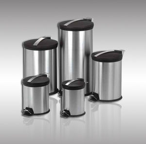 stainless steel waste bin