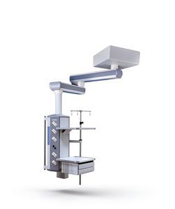 ceiling-mounted medical pendant