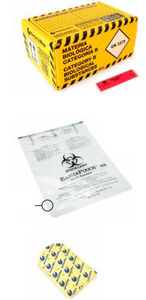 sputum sample container