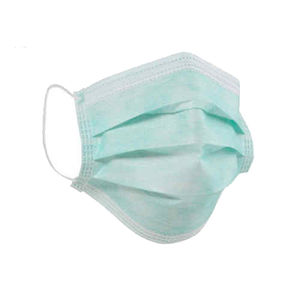 green surgical mask