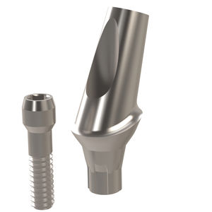 titanium implant abutment