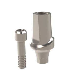 titanium implant abutment