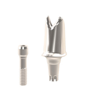 titanium implant abutment