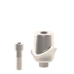 titanium implant abutment