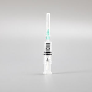 Syringe PP/PE without needle luer lock tip, centered, capacity 3