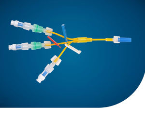 3-way infusion extension line