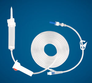infusion set with drip chamber