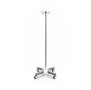 IV pole on casters