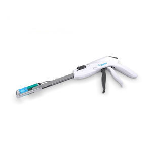 curved surgical stapler