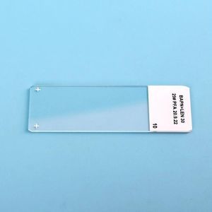 adhesive microscope slide