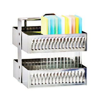 microscope slide laboratory rack