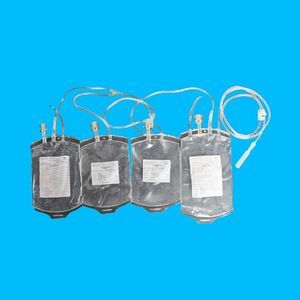 quadruple blood bag