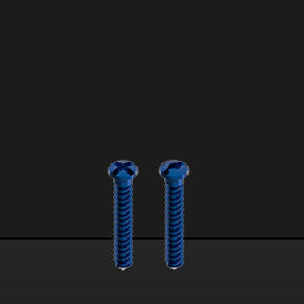 maxillofacial compression bone screw