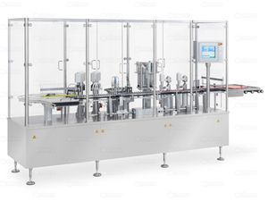 filling and closing machine for the pharmaceutical industry