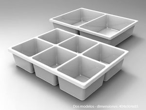 dental instrument drawer divider