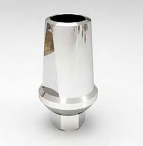 titanium implant abutment
