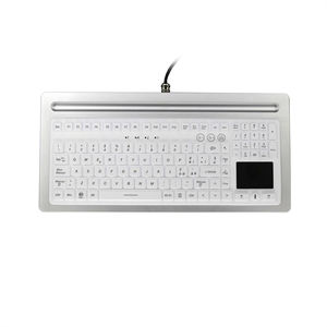 medical keyboard with touchpad