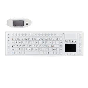 medical keyboard with touchpad