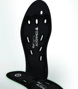 orthopedic insole with plantar pad