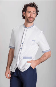 men's scrub top