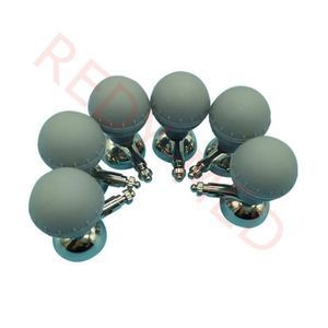 ECG electrode with suction cup