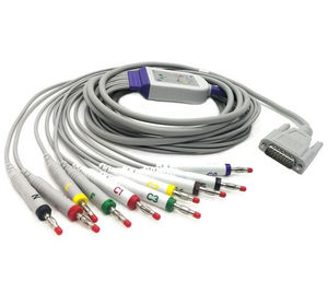 10-wire ECG cable