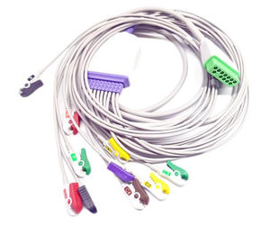 10-wire ECG cable