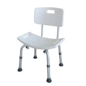 shower chair with cutout seat 1