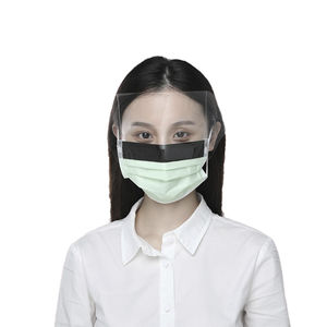 safety mask with eye protection