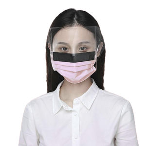 safety mask with eye protection