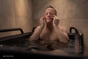 floor-mounted cryotherapy bathtub 1