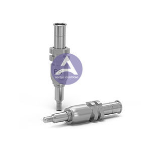 titanium implant abutment