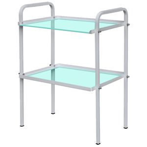 instrument table with shelf