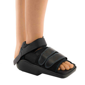 semi-rigid sole post-operative shoe