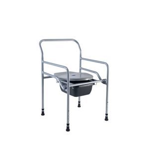 raised toilet seat with armrests