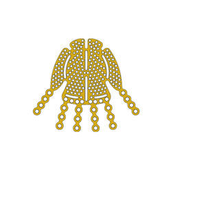 non-absorbable periorbital implant