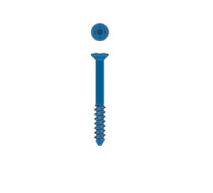mandible compression bone screw
