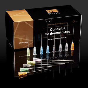 cosmetic filler injection micro cannula