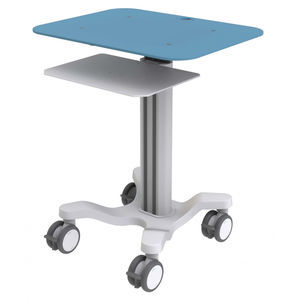 Height-adjustable laptop cart - CHA4-3-B - Medical Cart Company Kft