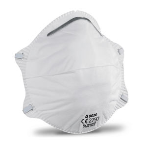 FFP2 respirator mask - 2520 - Globus Group - valveless / cup shaped ...