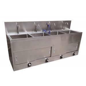 4-station surgical sink